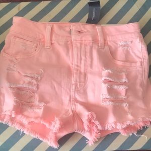 Brand new American eagle peach shorts!